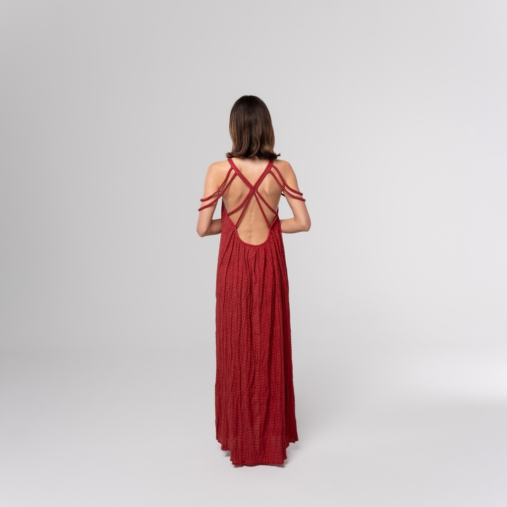 Red Maxi Dress