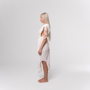 White Drapes Dress