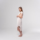 White Drapes Dress