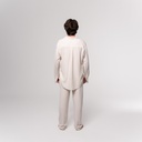 Beige Linen Pants