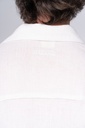 White Cotton Camp Shirt