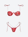 Red Botanica Bikini Bottoms
