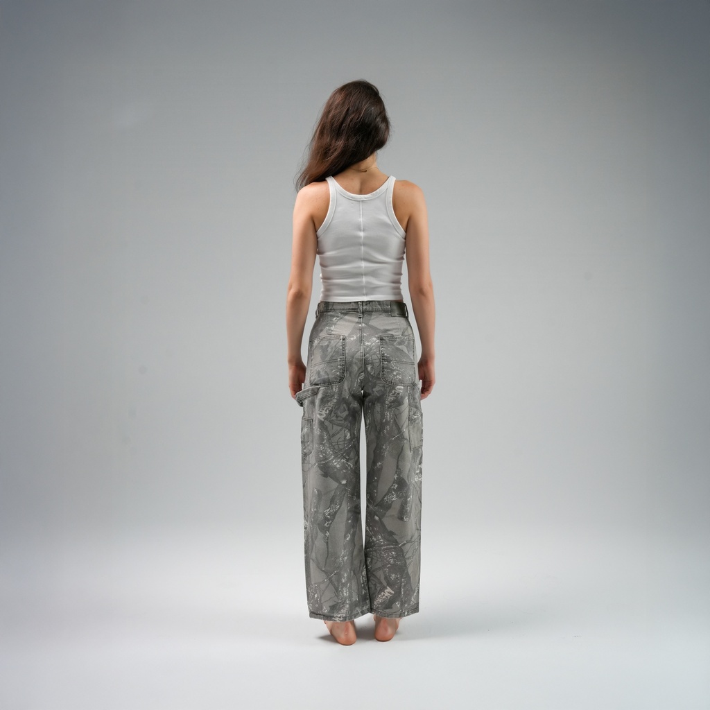 Printed Carpenter Jeans