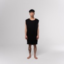 Black Bambula Cotton Tanktop