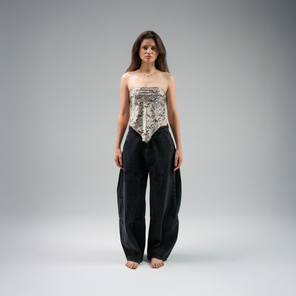 Black wide leg Jeans