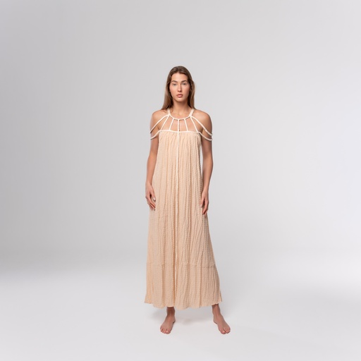 Beige Maxi Dress
